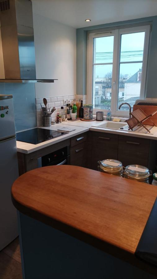 Le Bleu Roi - Appartement Calme Proche De La Gare Caen Bagian luar foto